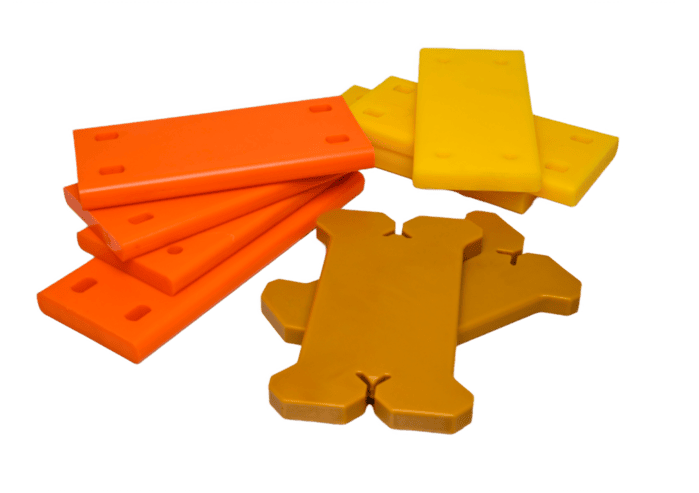 Custom made polyurethane parts for industrial applications by Gumix Elastor