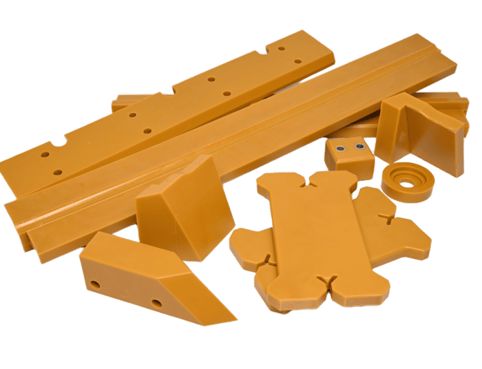 Polyurethane blades and other spare parts for snow ploughs made by Norskal